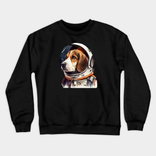 Astronaut Beagle Crewneck Sweatshirt